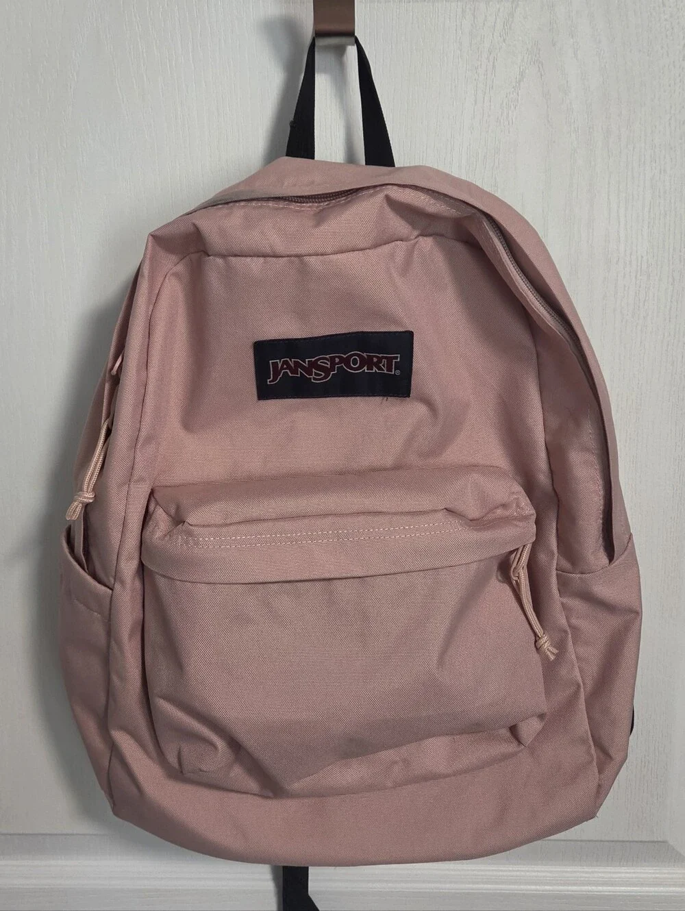 Jansport Superbreak Backpack Lightweight School Travel Pale Pink